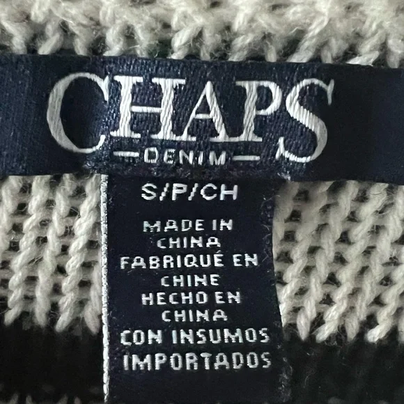 CHAPS Women's LIGHTWEIGHT 3/4 SLEEVE BOATNECK SWEATER - Picture 3 of 8